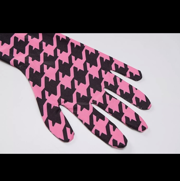 NWT SUMMER HOUNDSTOOTH BODYCON MINI DRESS S: SMALL-LARGE - Picture 9 of 12